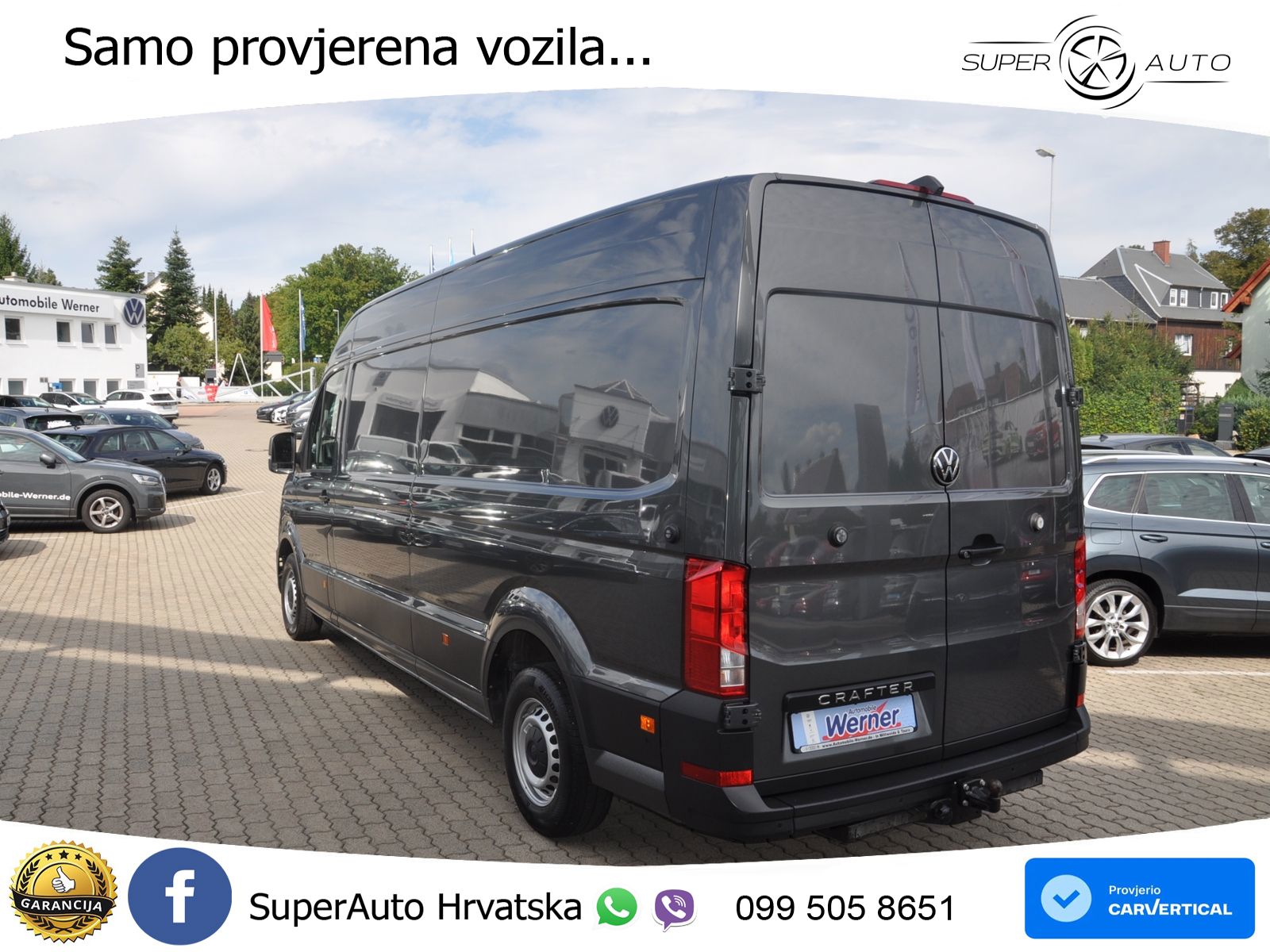 Volkswagen Crafter  Kasten LR 35 HD 2.0TDI AHK RKamera Klim 140 KS