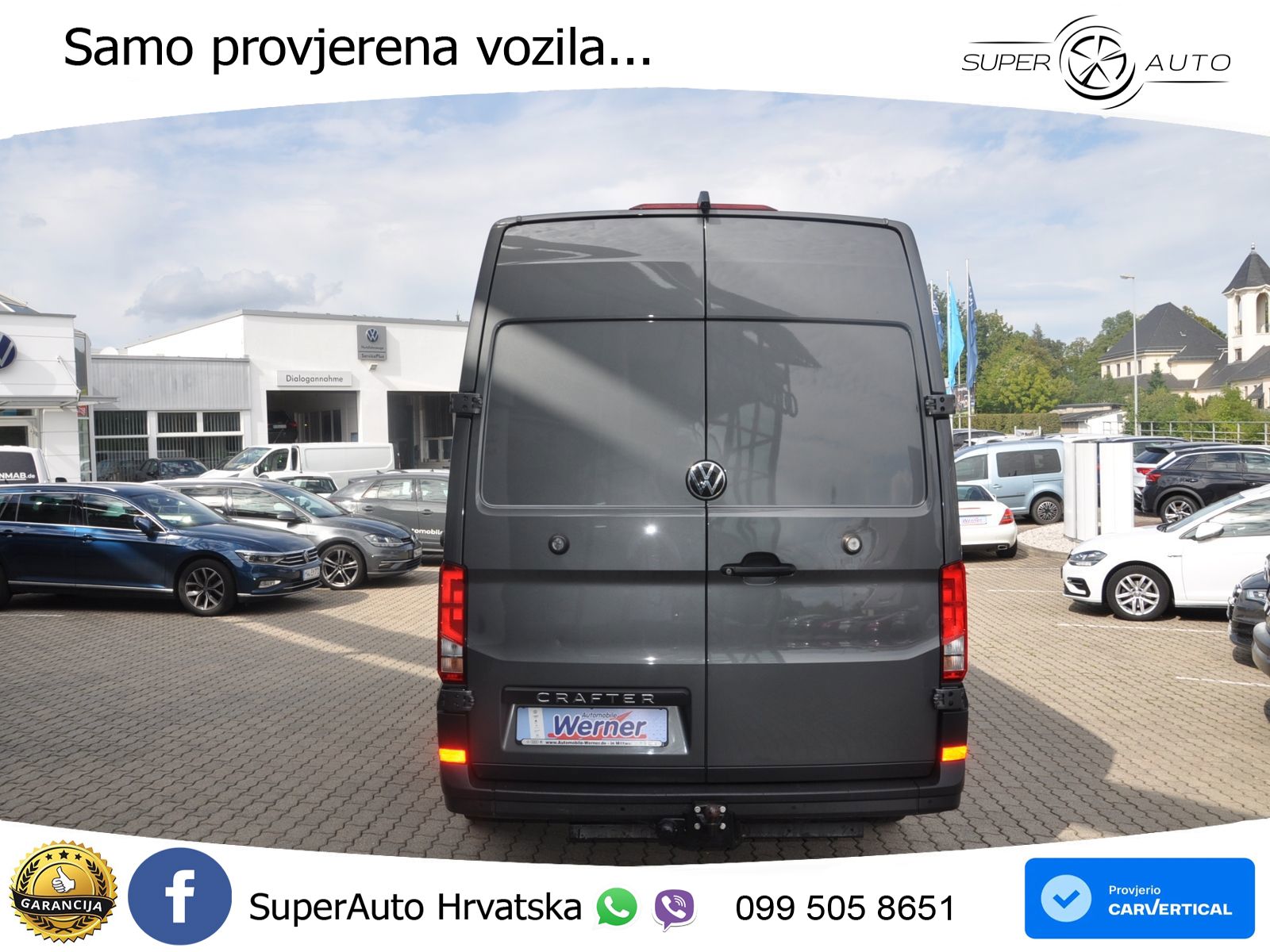 Volkswagen Crafter  Kasten LR 35 HD 2.0TDI AHK RKamera Klim 140 KS