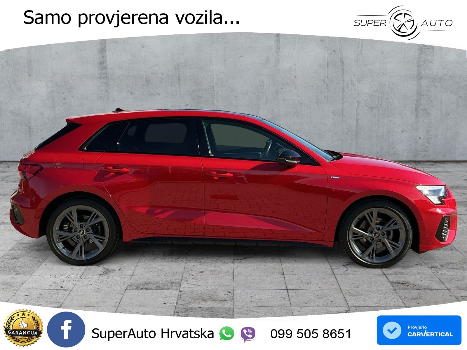Audi A3 35 TFSI (150 KS) S line MATRIX+GR SJED+KAM
