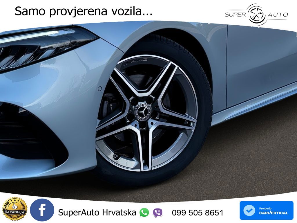 Mercedes-Benz A 200d 8G-DCT AMG LED+GR SJED+ACC