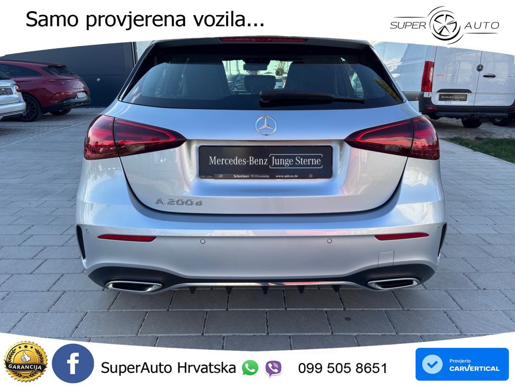 Mercedes-Benz A 200d 8G-DCT AMG LED+GR SJED+ACC