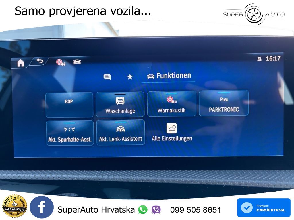 Mercedes-Benz A 200d 8G-DCT AMG LED+GR SJED+ACC