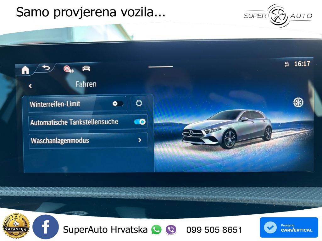Mercedes-Benz A 200d 8G-DCT AMG LED+GR SJED+ACC