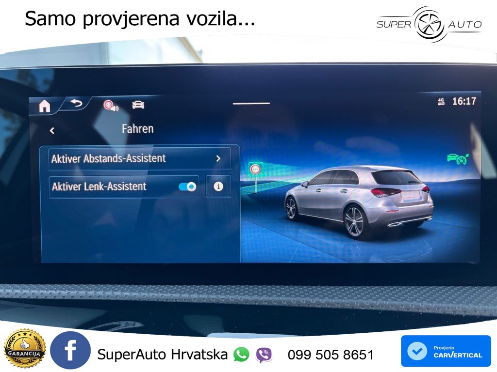Mercedes-Benz A 200d 8G-DCT AMG LED+GR SJED+ACC