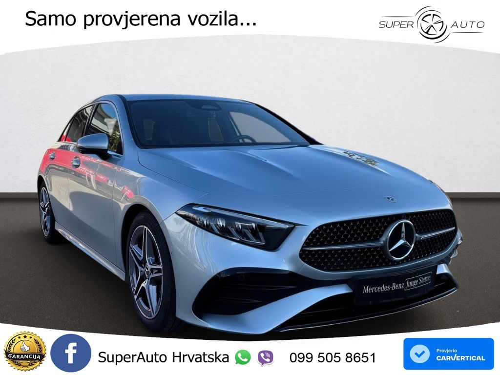 Mercedes-Benz A 200d 8G-DCT AMG LED+GR SJED+ACC