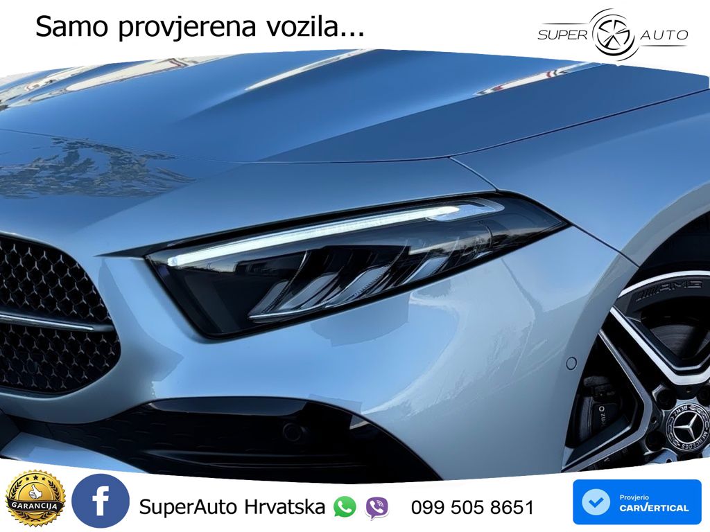 Mercedes-Benz A 200d 8G-DCT AMG LED+GR SJED+ACC