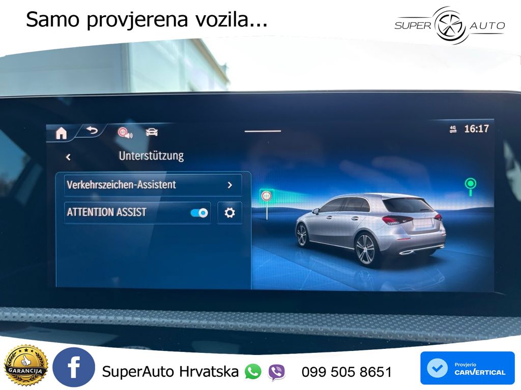 Mercedes-Benz A 200d 8G-DCT AMG LED+GR SJED+ACC