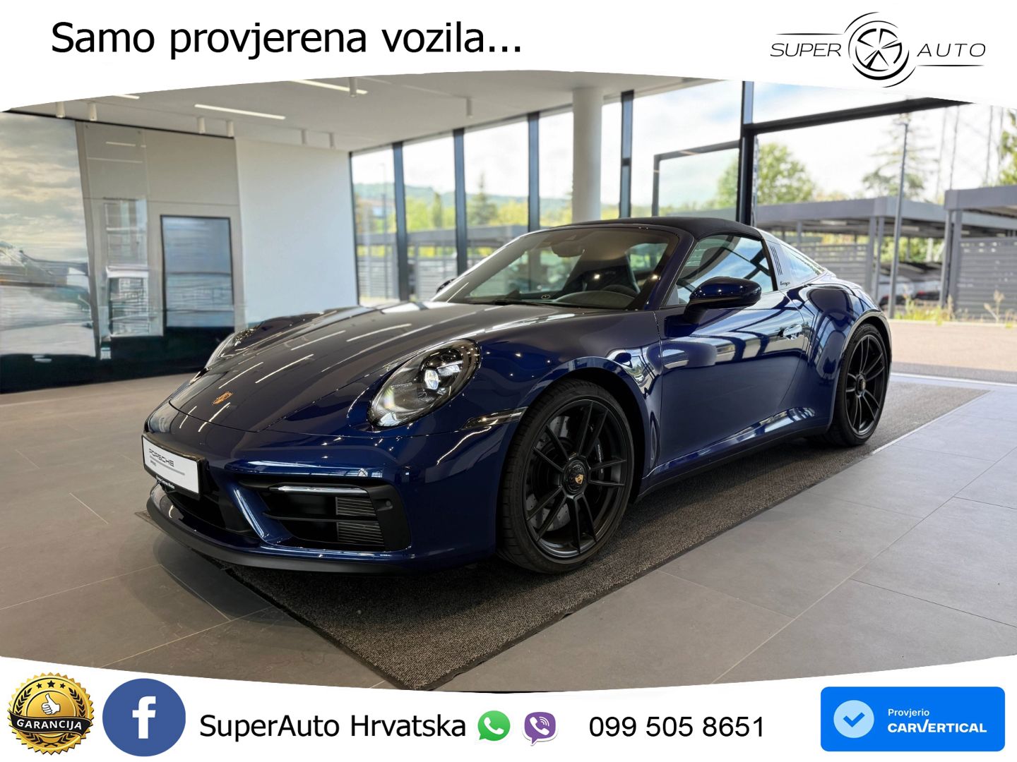 Porsche 911 Targa 4 GTS 3.0 (480 KS) PDK MATRIX+GR SJED+KAM