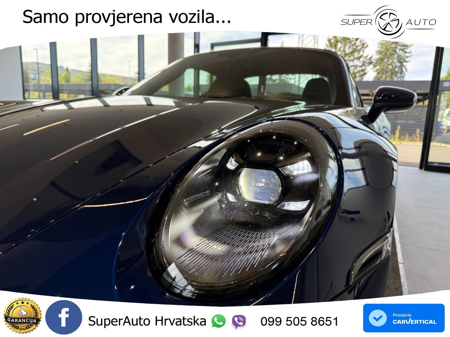 Porsche 911 Targa 4 GTS 3.0 (480 KS) PDK MATRIX+GR SJED+KAM