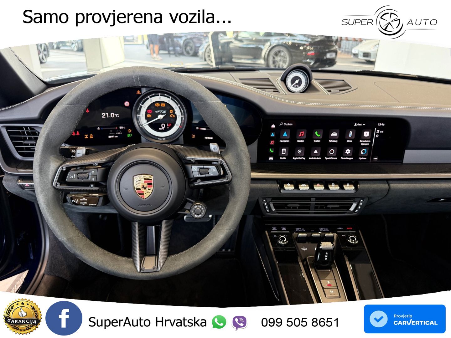 Porsche 911 Targa 4 GTS 3.0 (480 KS) PDK MATRIX+GR SJED+KAM