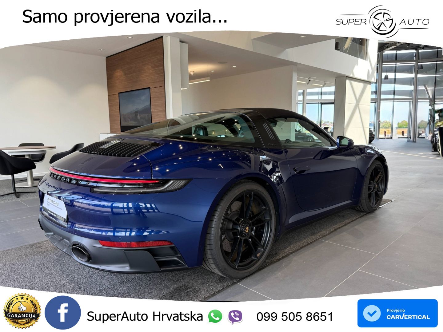 Porsche 911 Targa 4 GTS 3.0 (480 KS) PDK MATRIX+GR SJED+KAM