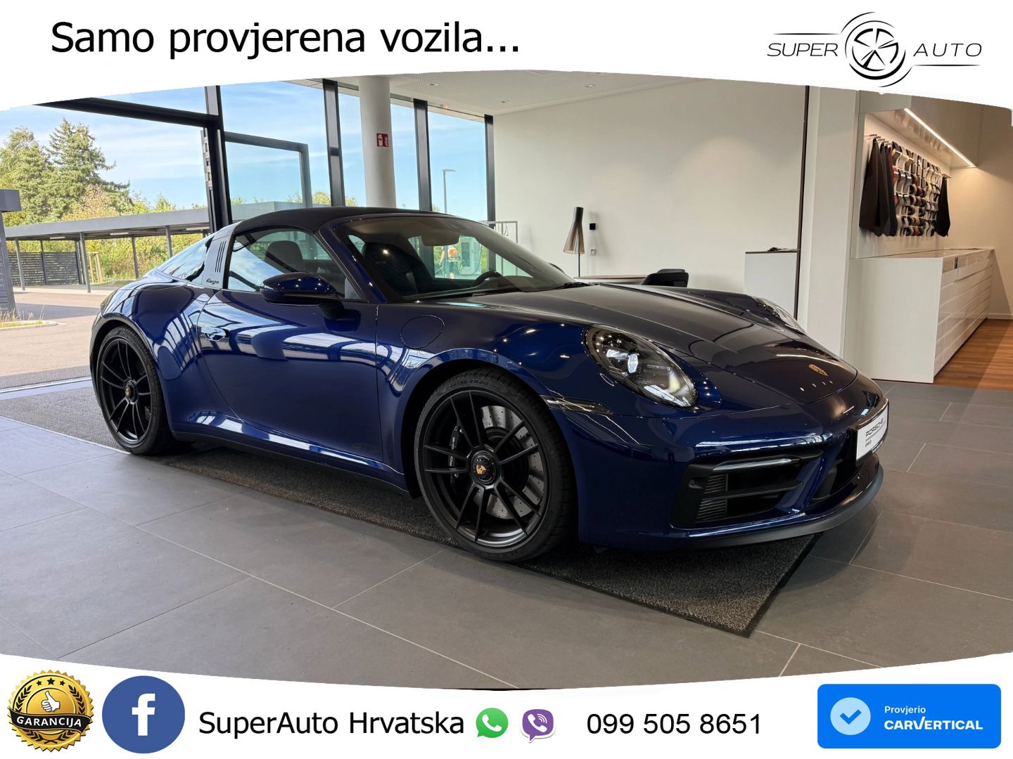 Porsche 911 Targa 4 GTS 3.0 (480 KS) PDK MATRIX+GR SJED+KAM