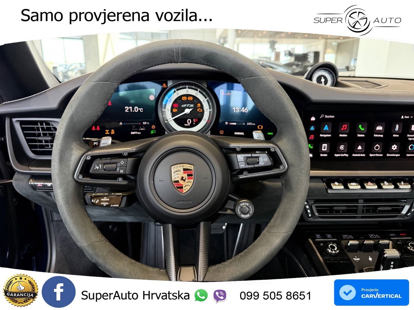 Porsche 911 Targa 4 GTS 3.0 (480 KS) PDK MATRIX+GR SJED+KAM