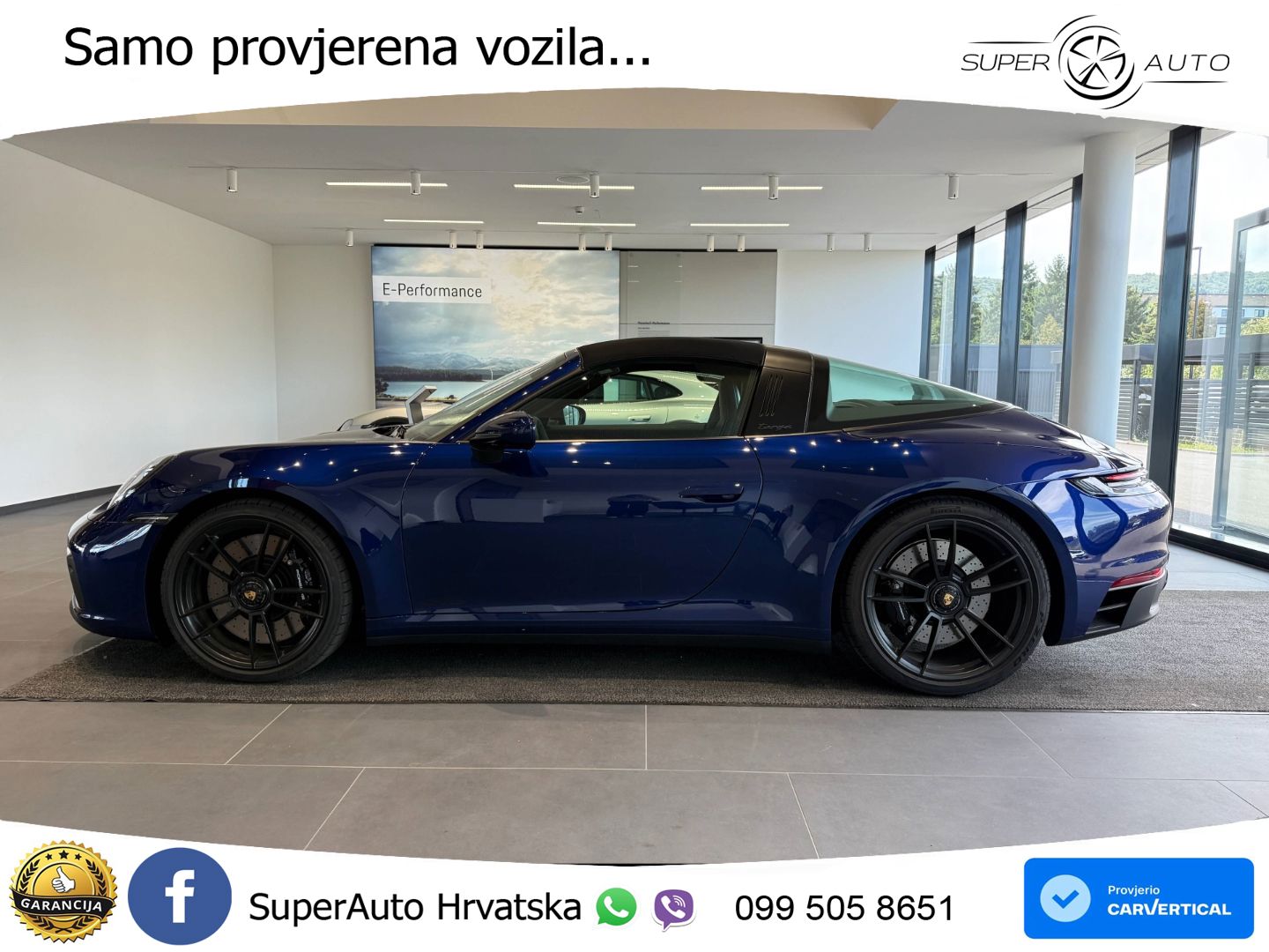 Porsche 911 Targa 4 GTS 3.0 (480 KS) PDK MATRIX+GR SJED+KAM