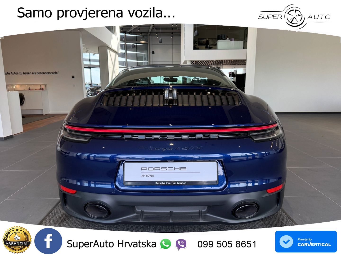 Porsche 911 Targa 4 GTS 3.0 (480 KS) PDK MATRIX+GR SJED+KAM