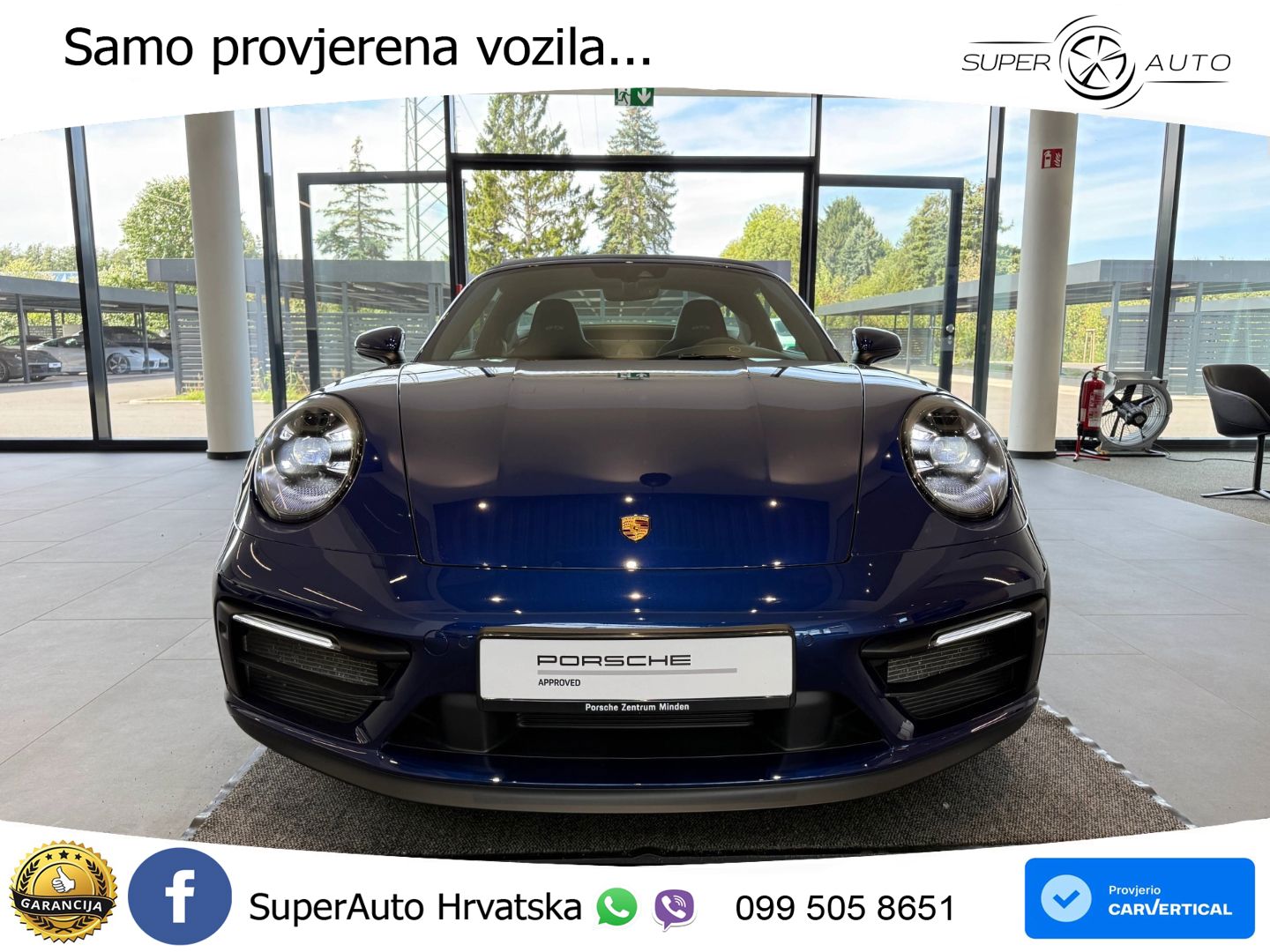 Porsche 911 Targa 4 GTS 3.0 (480 KS) PDK MATRIX+GR SJED+KAM