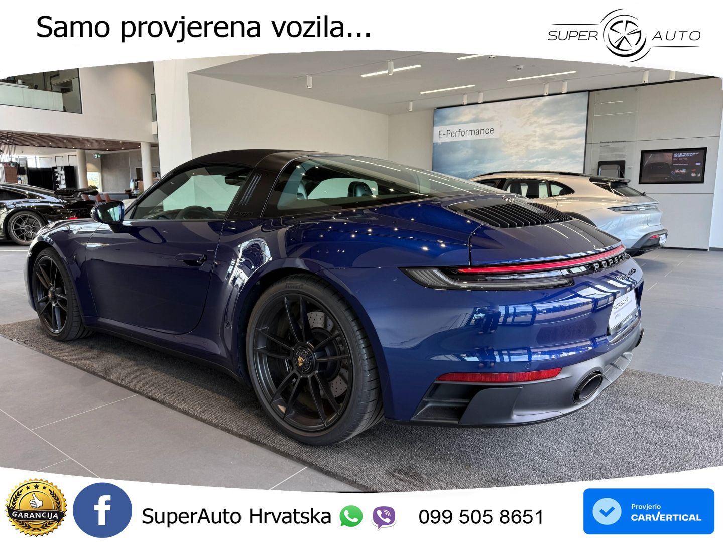 Porsche 911 Targa 4 GTS 3.0 (480 KS) PDK MATRIX+GR SJED+KAM