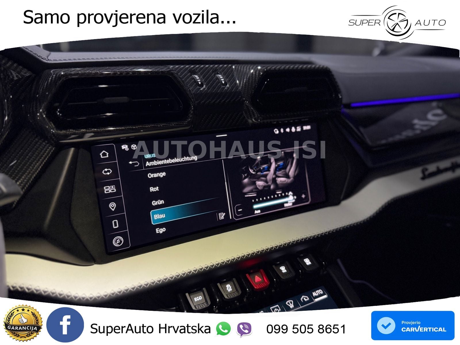 Lamborghini Urus SE 4.0 V8 (800 KS) 4WD Automatic LED+GR SJED+ACC