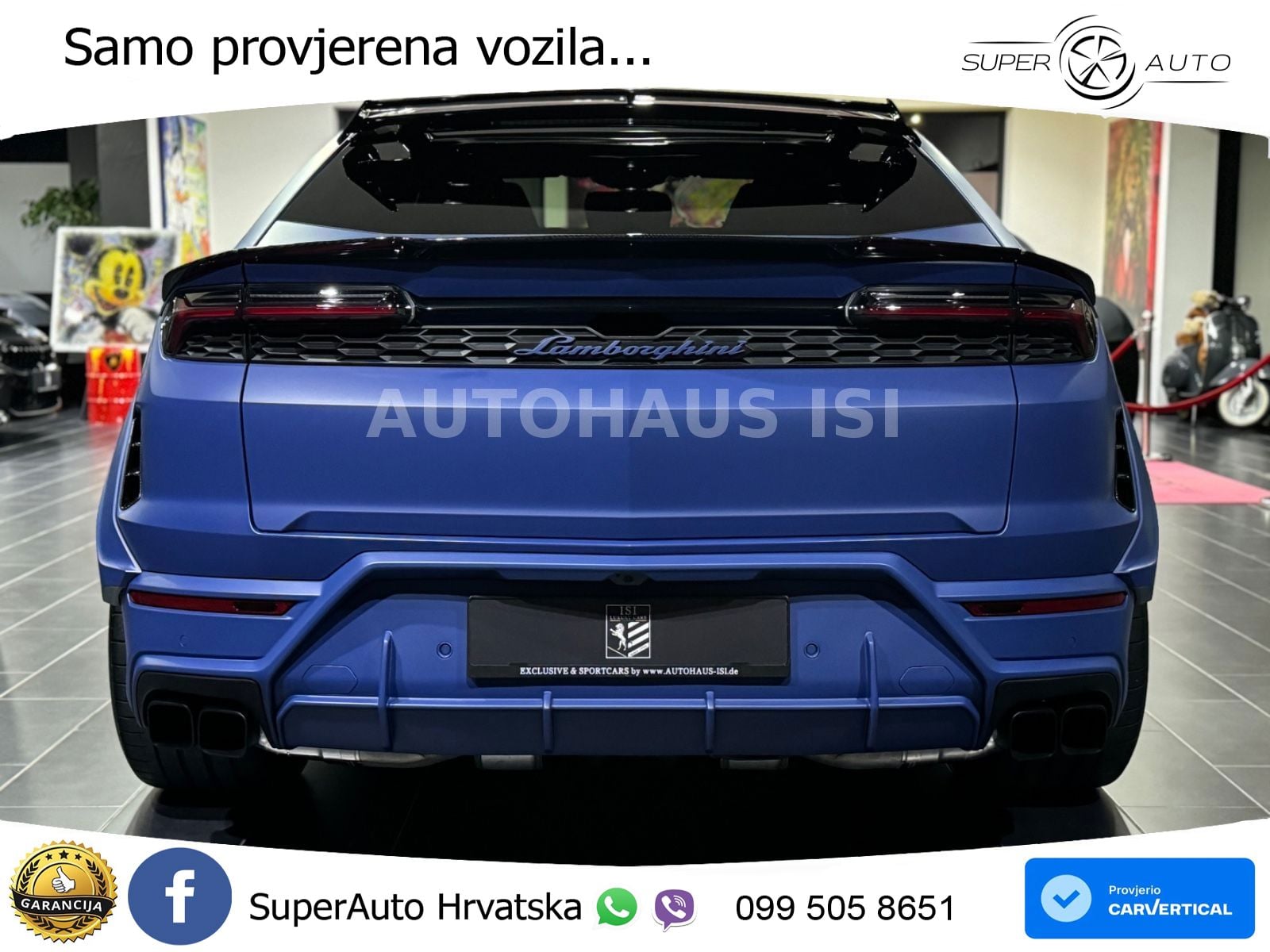 Lamborghini Urus SE 4.0 V8 (800 KS) 4WD Automatic LED+GR SJED+ACC