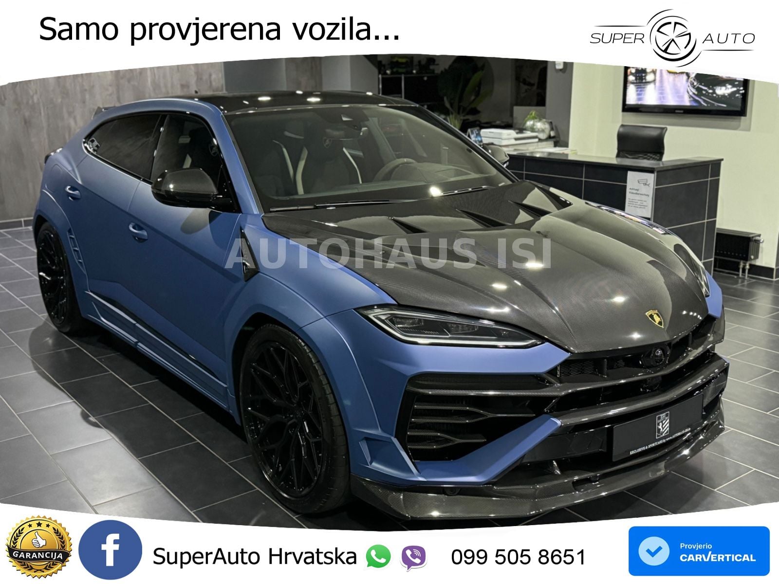 Lamborghini Urus SE 4.0 V8 (800 KS) 4WD Automatic LED+GR SJED+ACC
