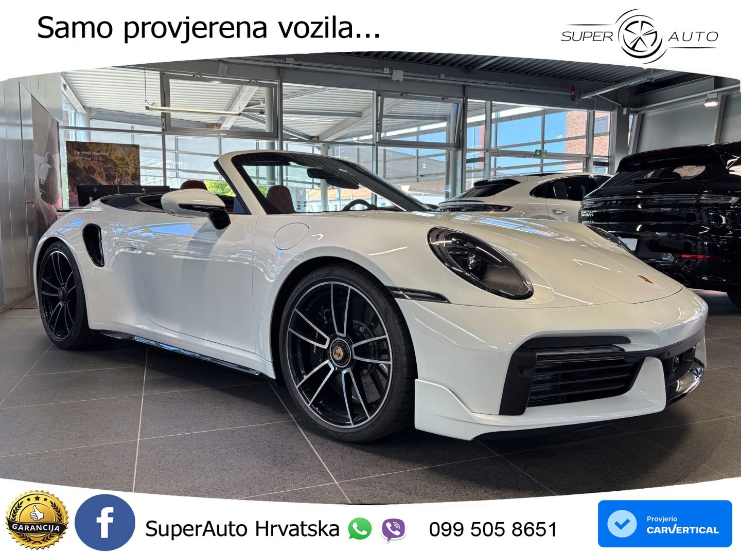 Porsche 911 Turbo S Cabriolet 3.8 (650 KS) PDK LED+GR SJED+ACC