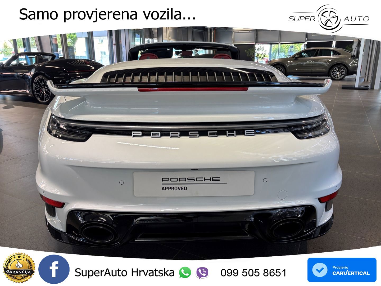 Porsche 911 Turbo S Cabriolet 3.8 (650 KS) PDK LED+GR SJED+ACC