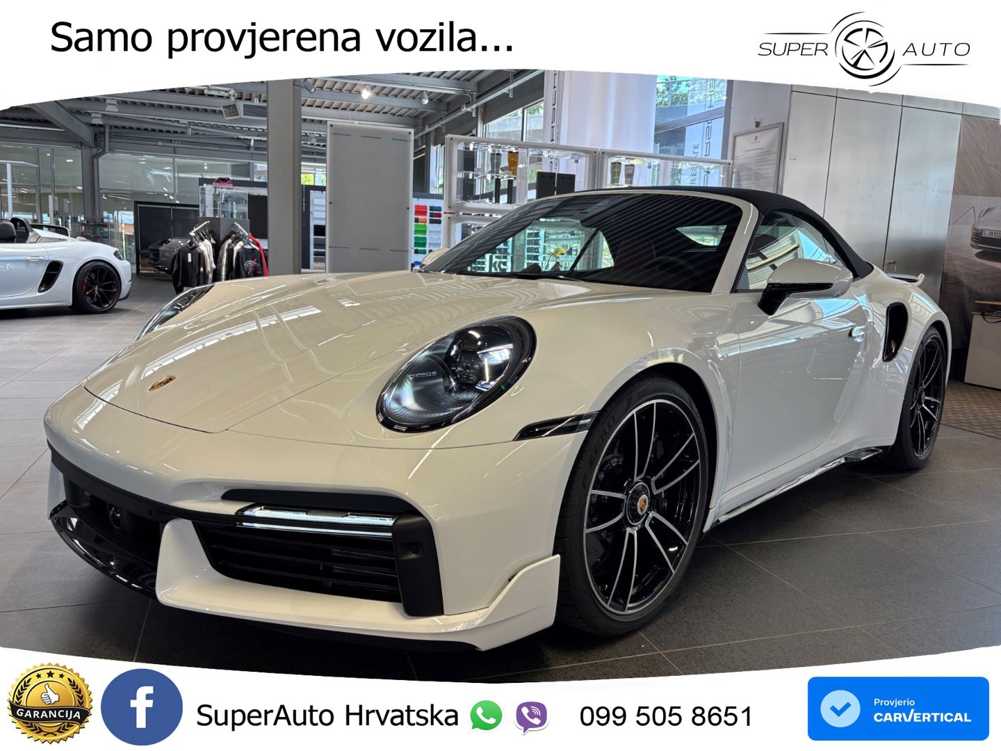 Porsche 911 Turbo S Cabriolet 3.8 (650 KS) PDK LED+GR SJED+ACC