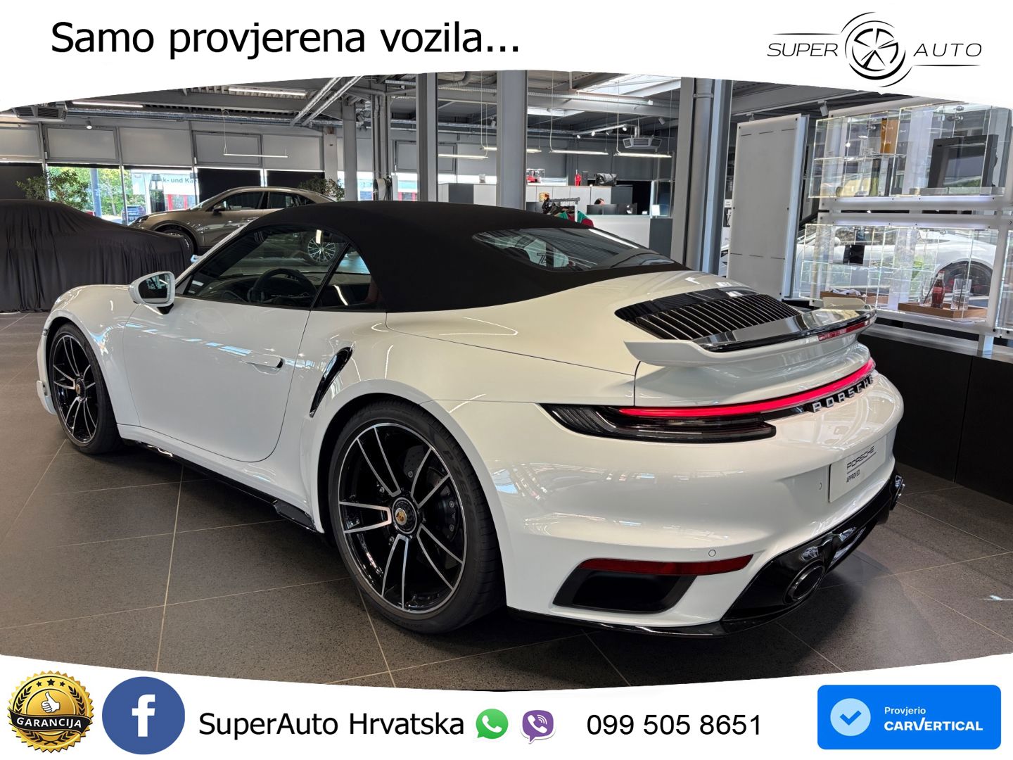 Porsche 911 Turbo S Cabriolet 3.8 (650 KS) PDK LED+GR SJED+ACC
