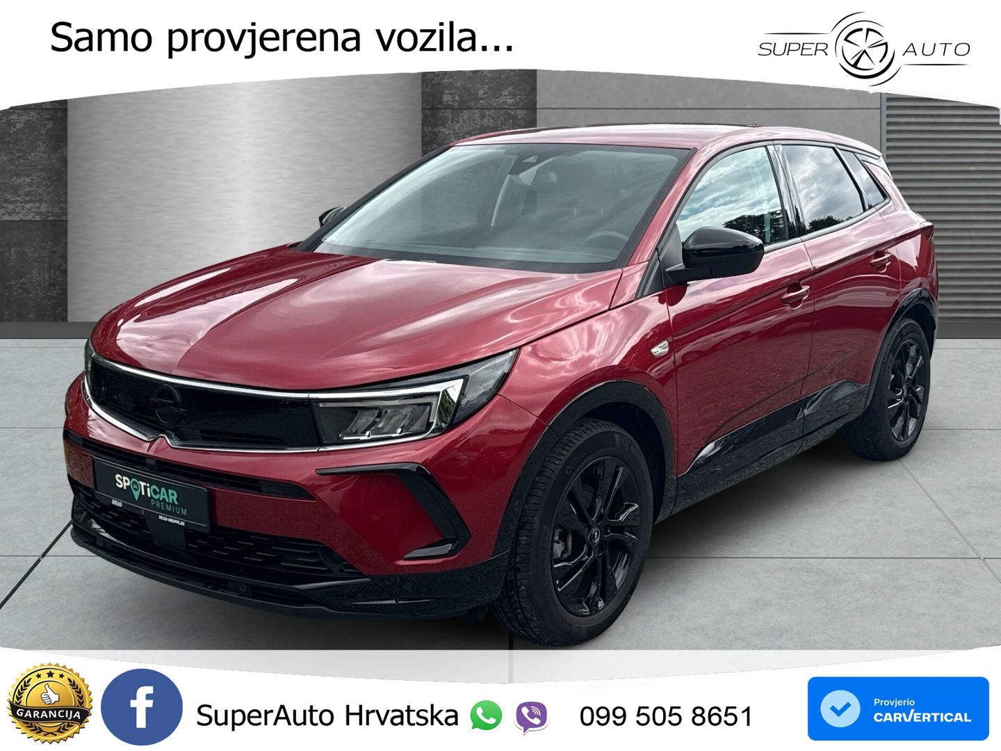 Opel Grandland 1.2i Turbo (130 KS) GS LED+GR SJED+ACC