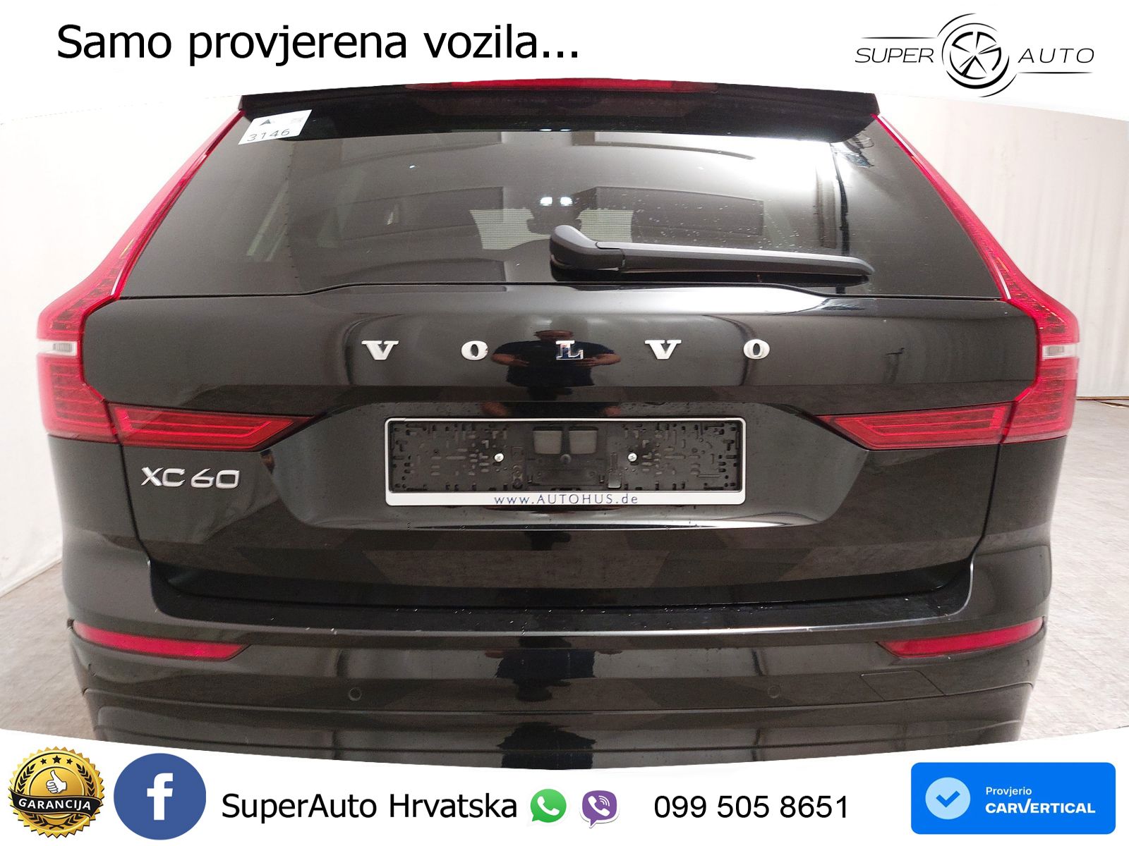 Volvo XC60 B4 Diesel FWD Geartronic LED+GR SJED+ACC