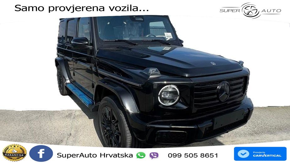Mercedes G 450d Long (367 KS) 4MATIC 9G-TRONIC AMG LED+GR SJED+ACC