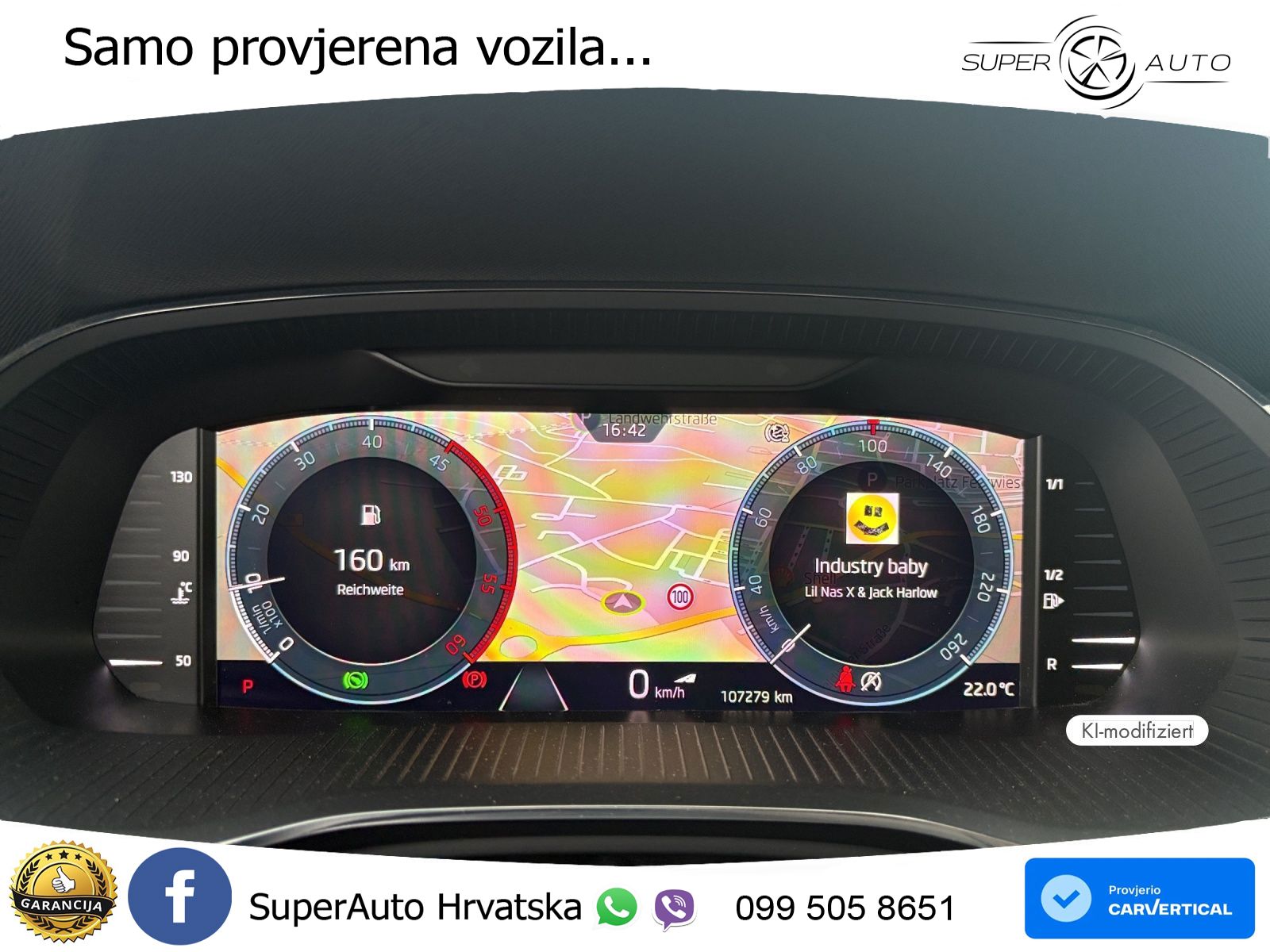 Škoda Octavia Combi 2.0 TDI (150 KS) DSG SportLine LED+GR SJED+ACC