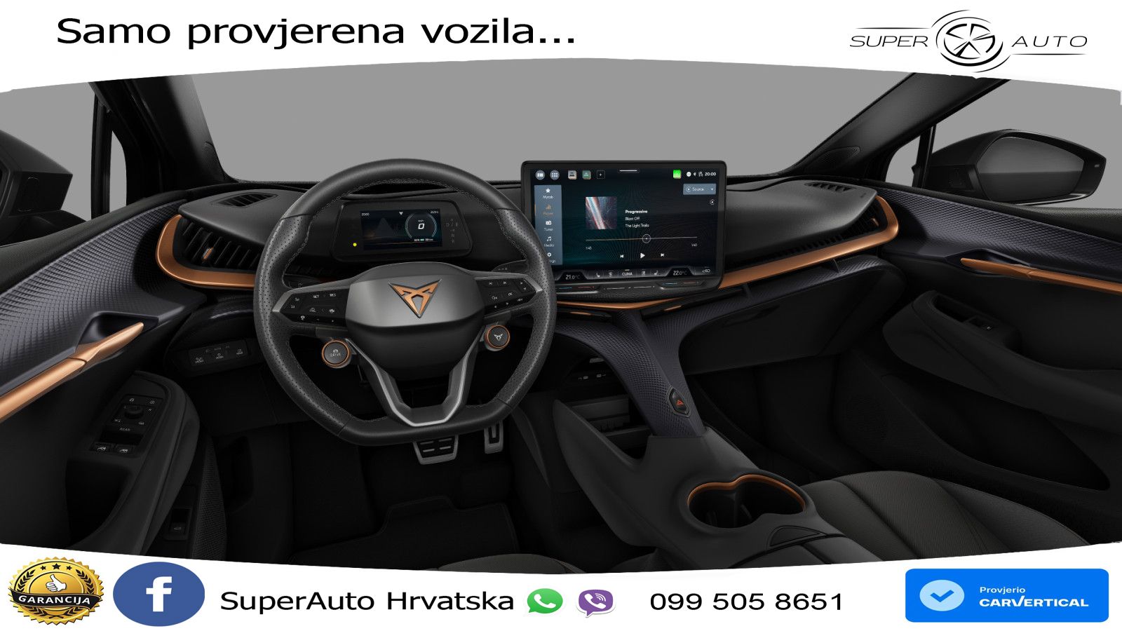 Cupra Tavascan 82 kWh (286 KS) LED+GR SJED+ACC