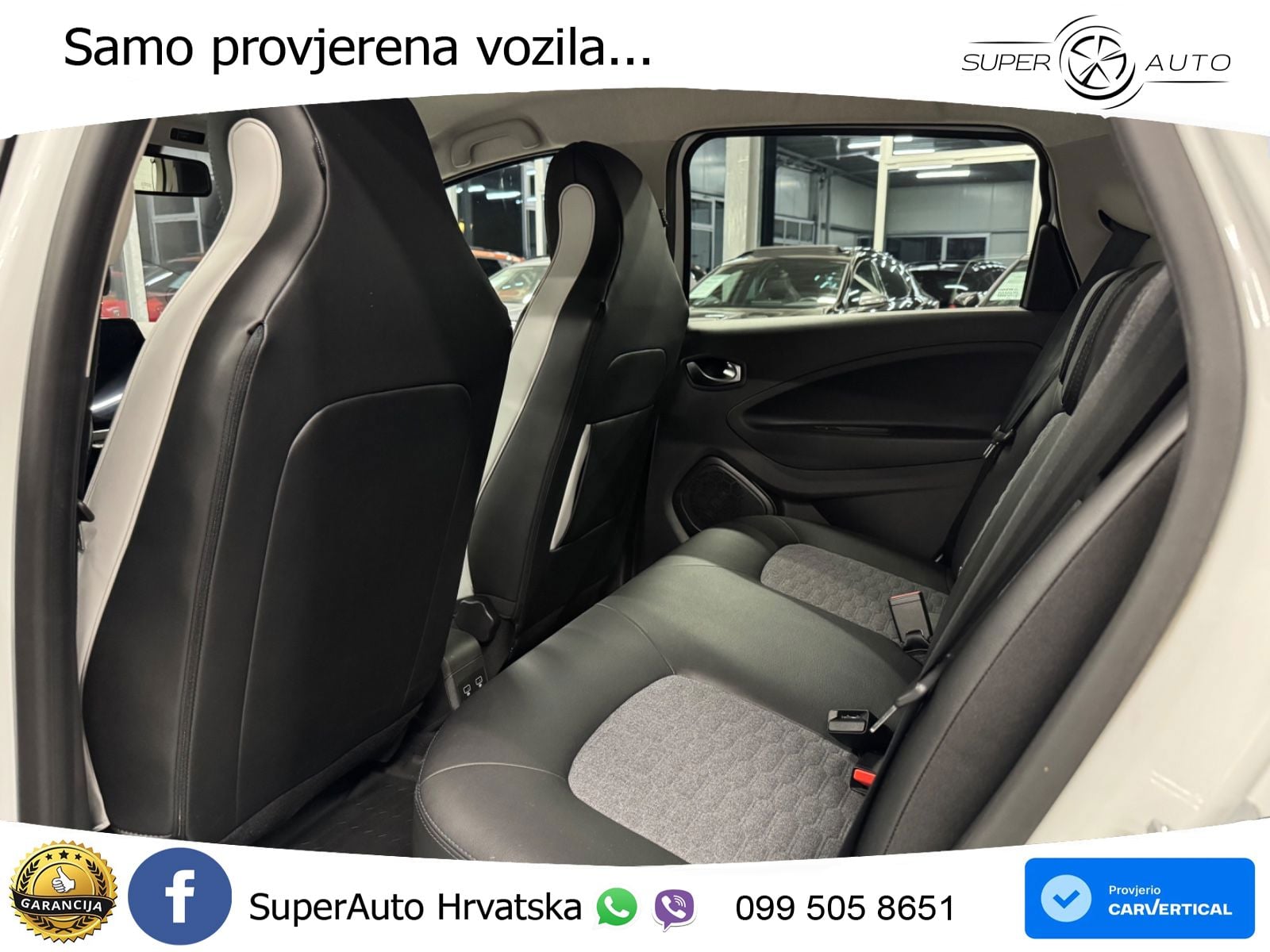 Renault Zoe 52 kWh (135 KS) Electric Techno