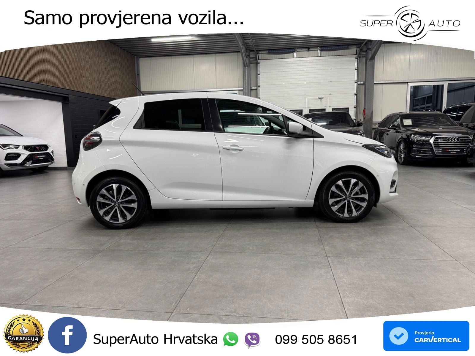 Renault Zoe 52 kWh (135 KS) Electric Techno