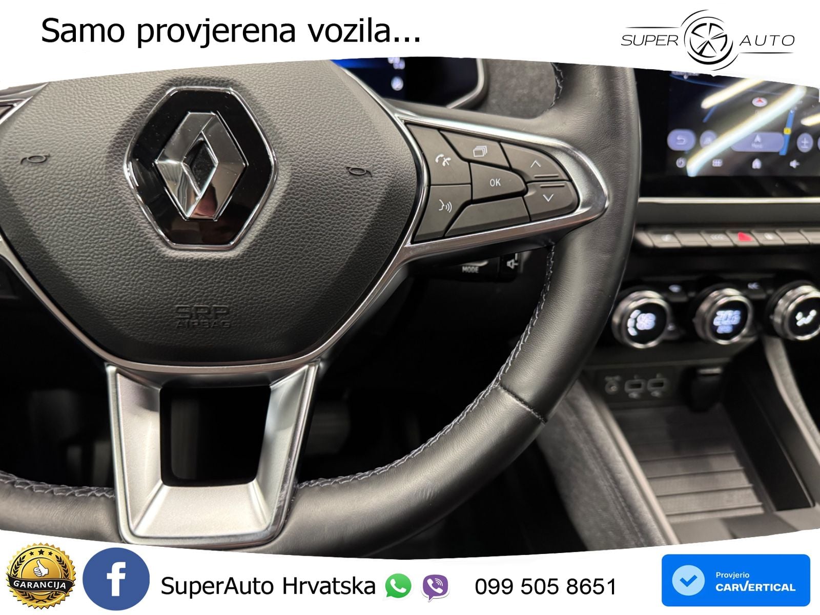 Renault Zoe 52 kWh (135 KS) Electric Techno