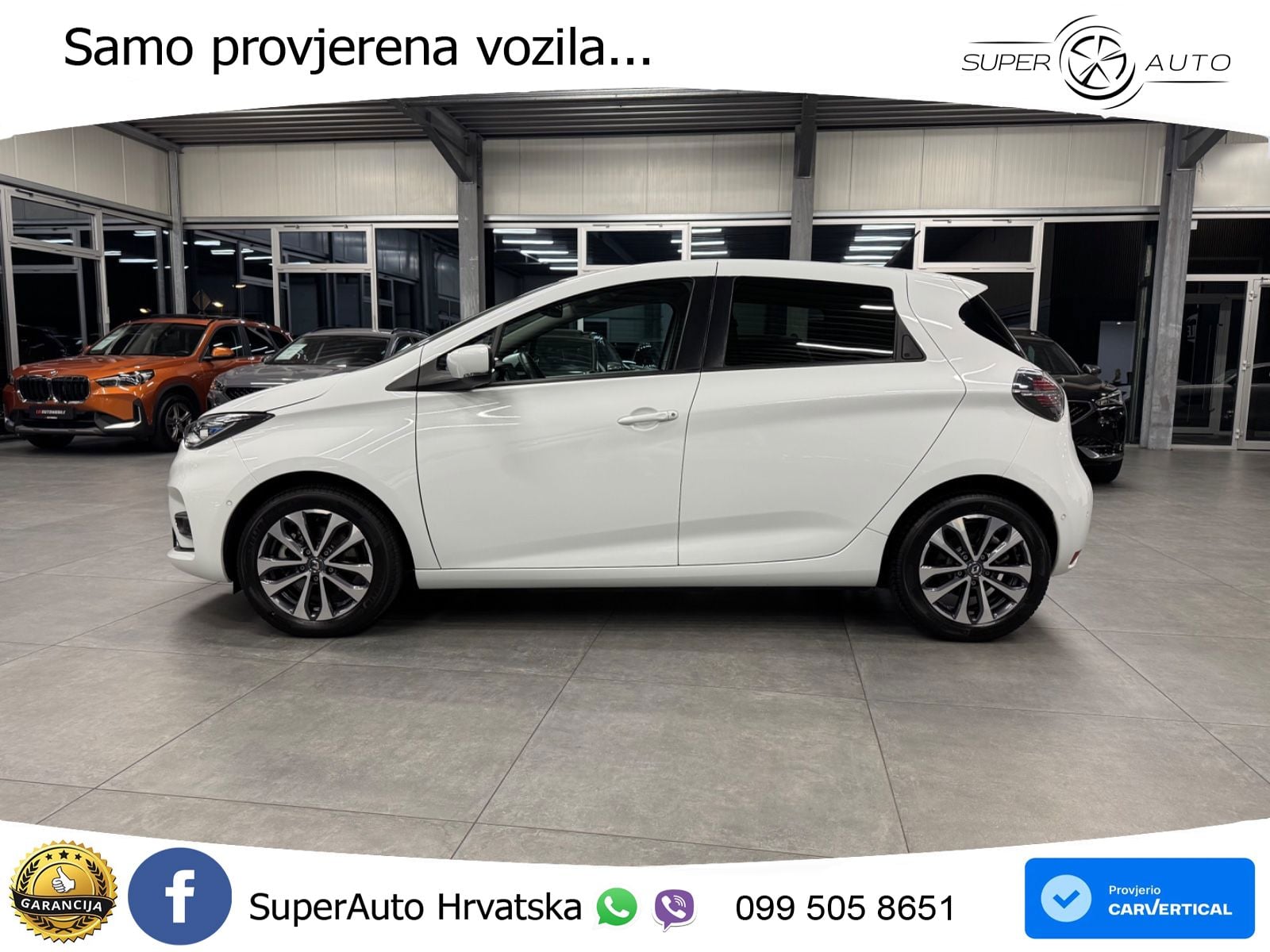 Renault Zoe 52 kWh (135 KS) Electric Techno