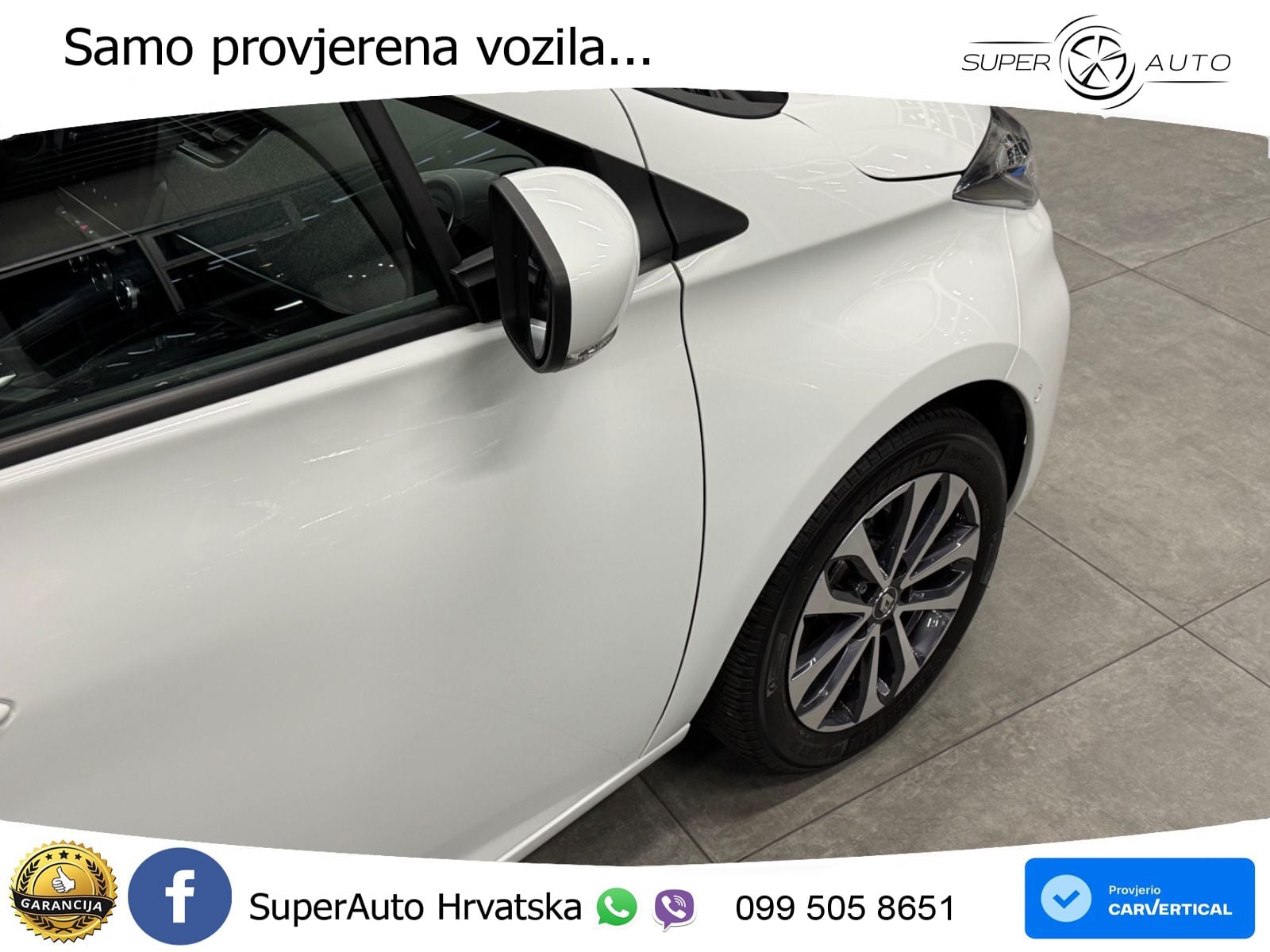 Renault Zoe 52 kWh (135 KS) Electric Techno