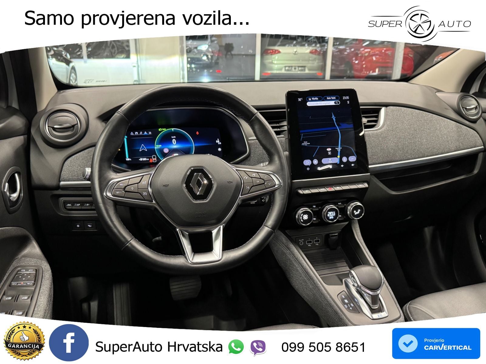 Renault Zoe 52 kWh (135 KS) Electric Techno