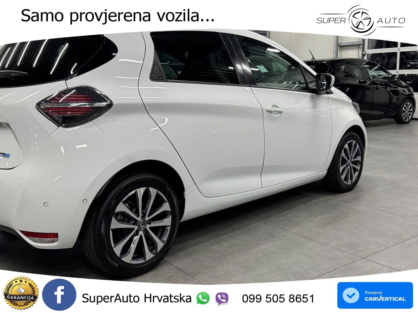 Renault Zoe 52 kWh (135 KS) Electric Techno