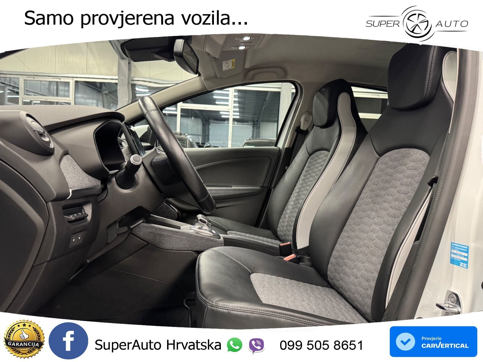 Renault Zoe 52 kWh (135 KS) Electric Techno