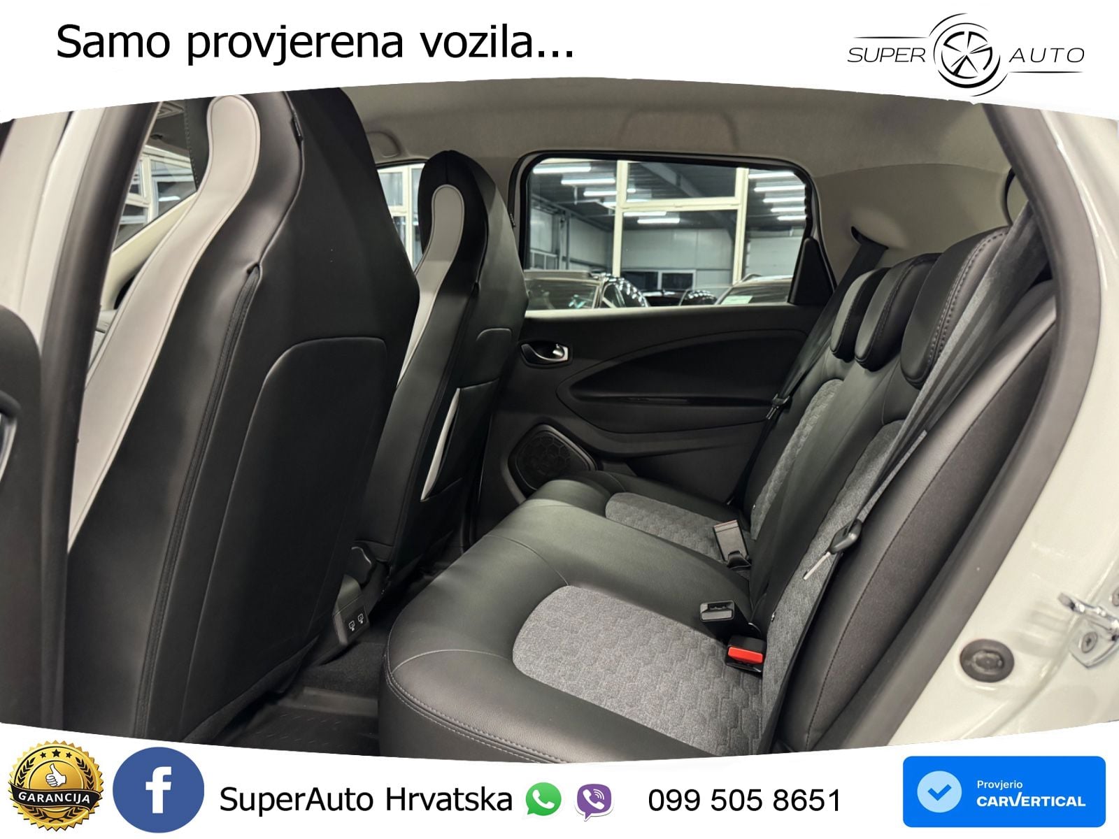 Renault Zoe 52 kWh (135 KS) Electric Techno