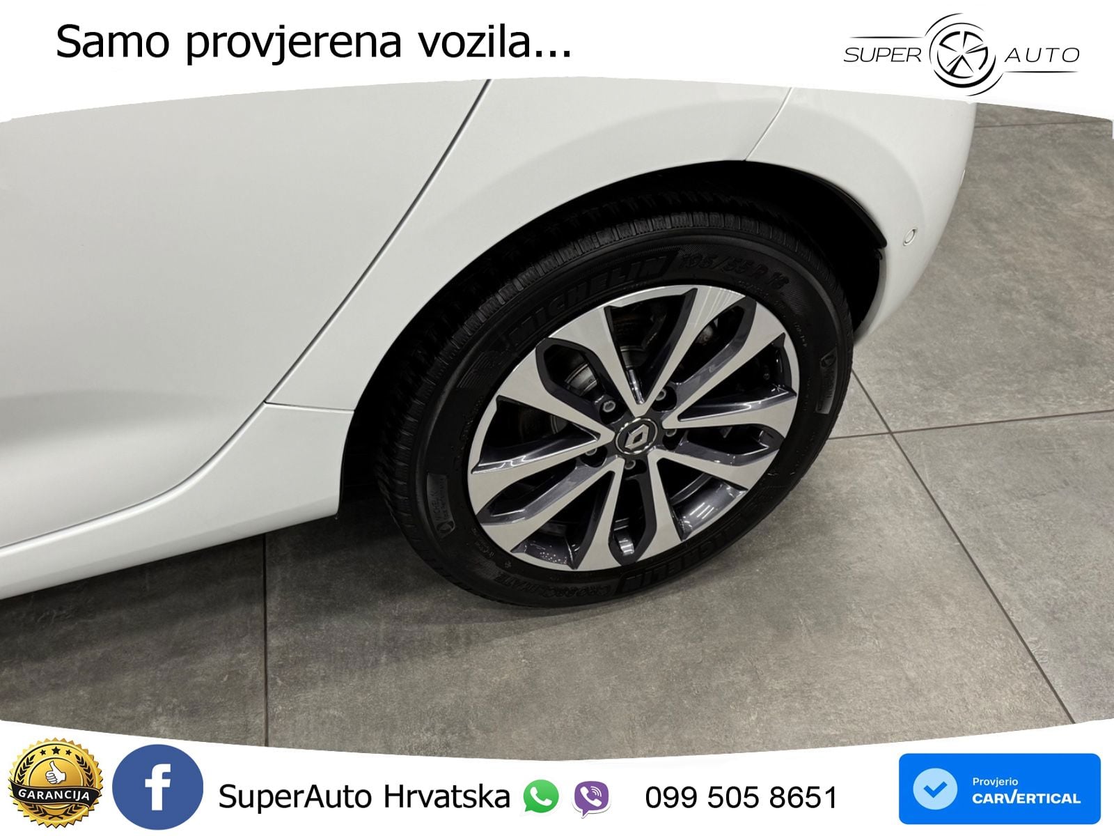 Renault Zoe 52 kWh (135 KS) Electric Techno