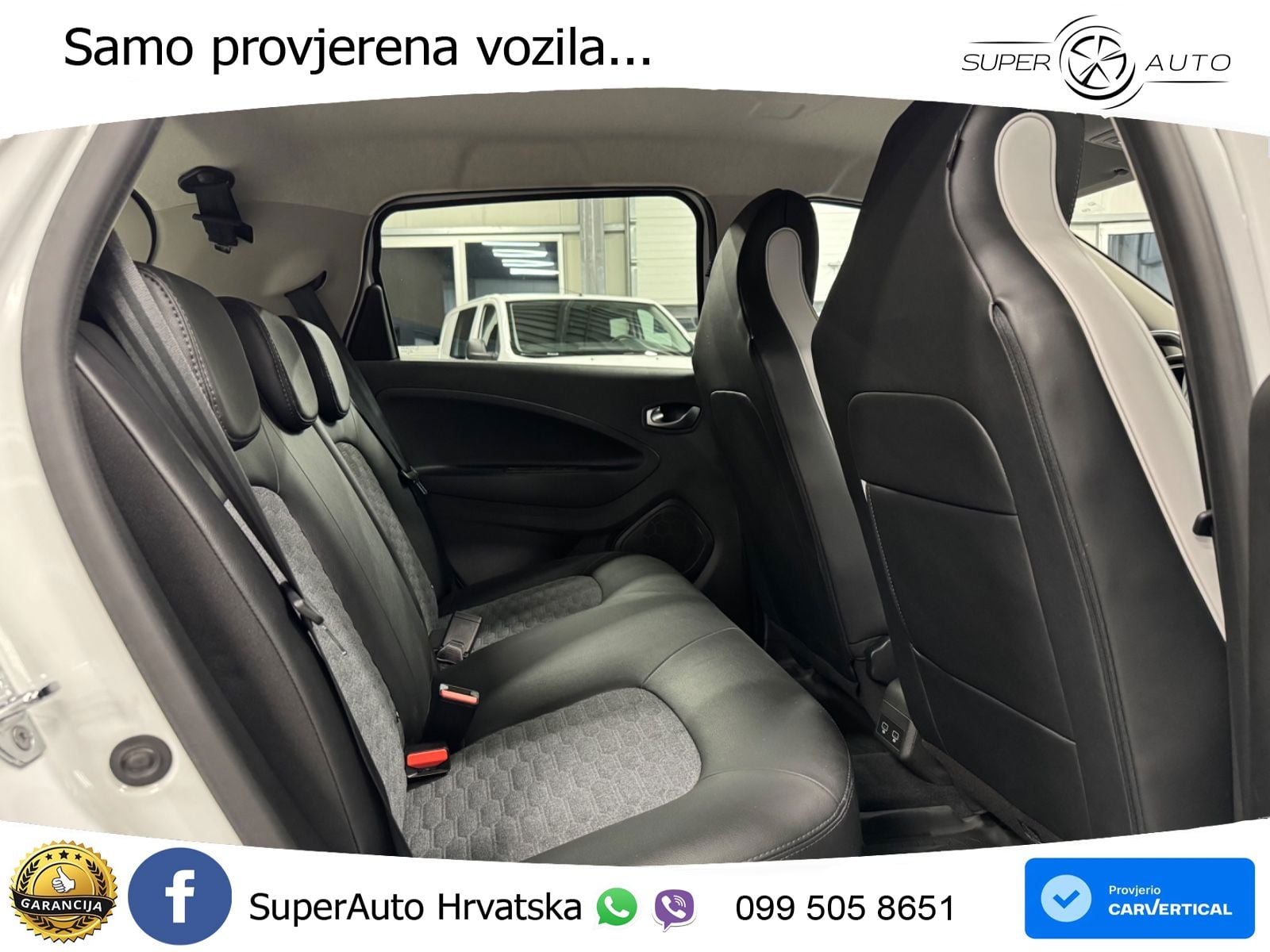Renault Zoe 52 kWh (135 KS) Electric Techno