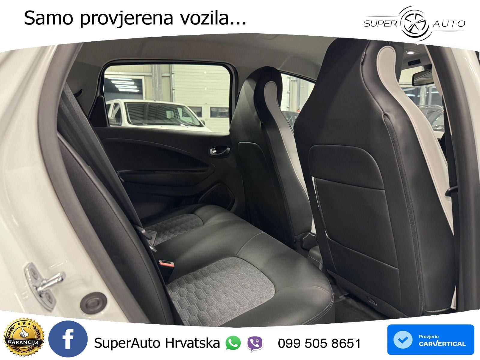Renault Zoe 52 kWh (135 KS) Electric Techno