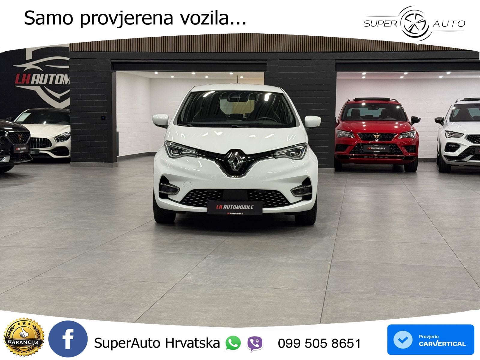 Renault Zoe 52 kWh (135 KS) Electric Techno
