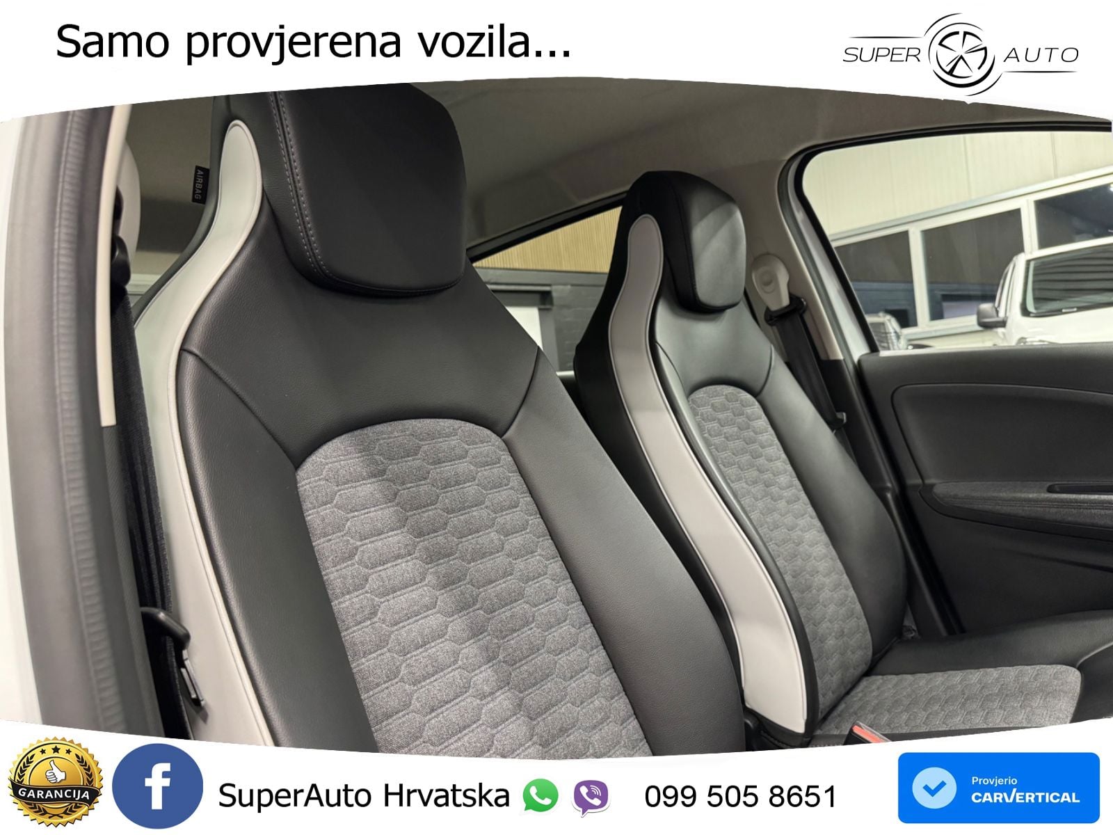 Renault Zoe 52 kWh (135 KS) Electric Techno