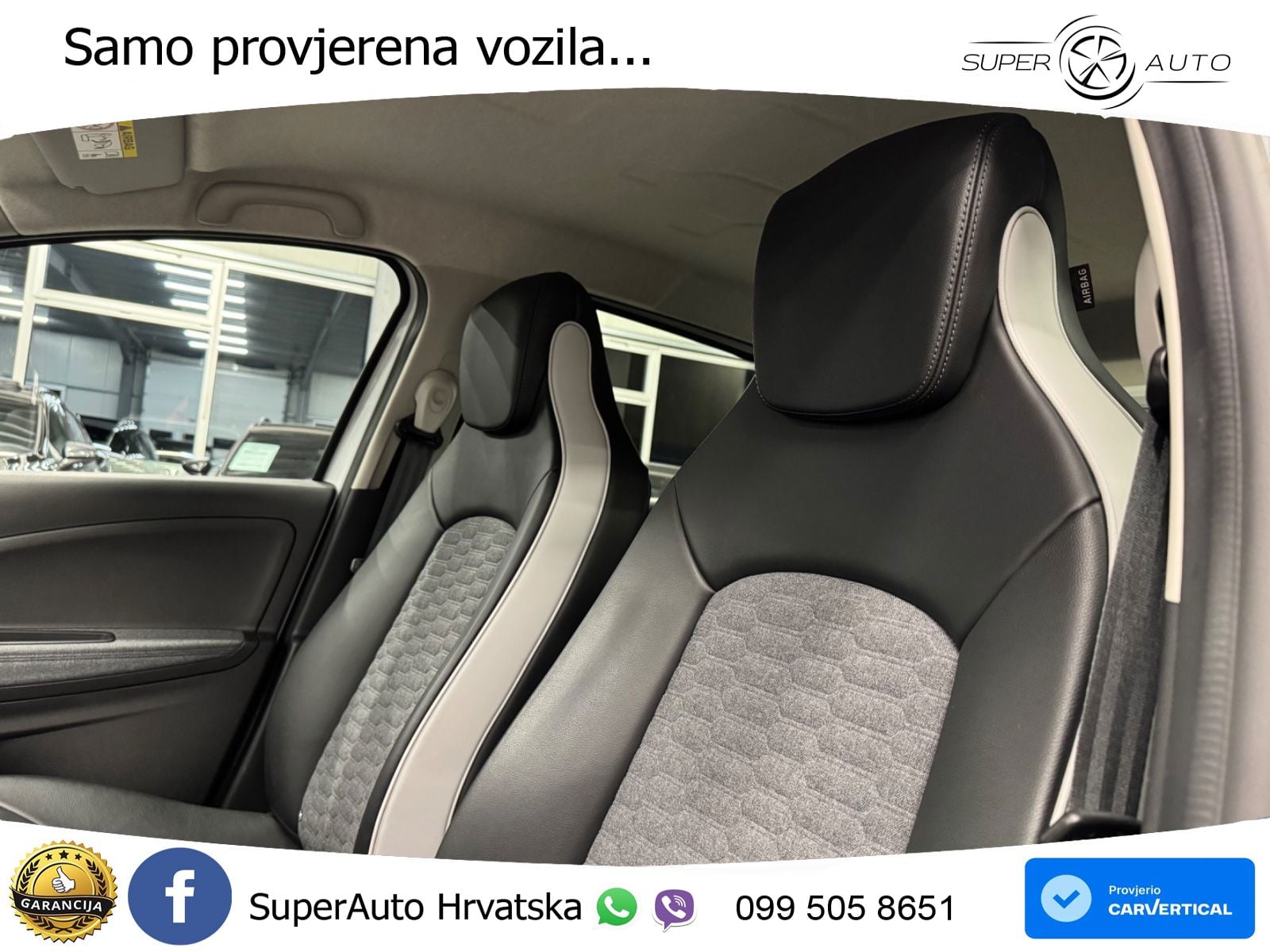 Renault Zoe 52 kWh (135 KS) Electric Techno
