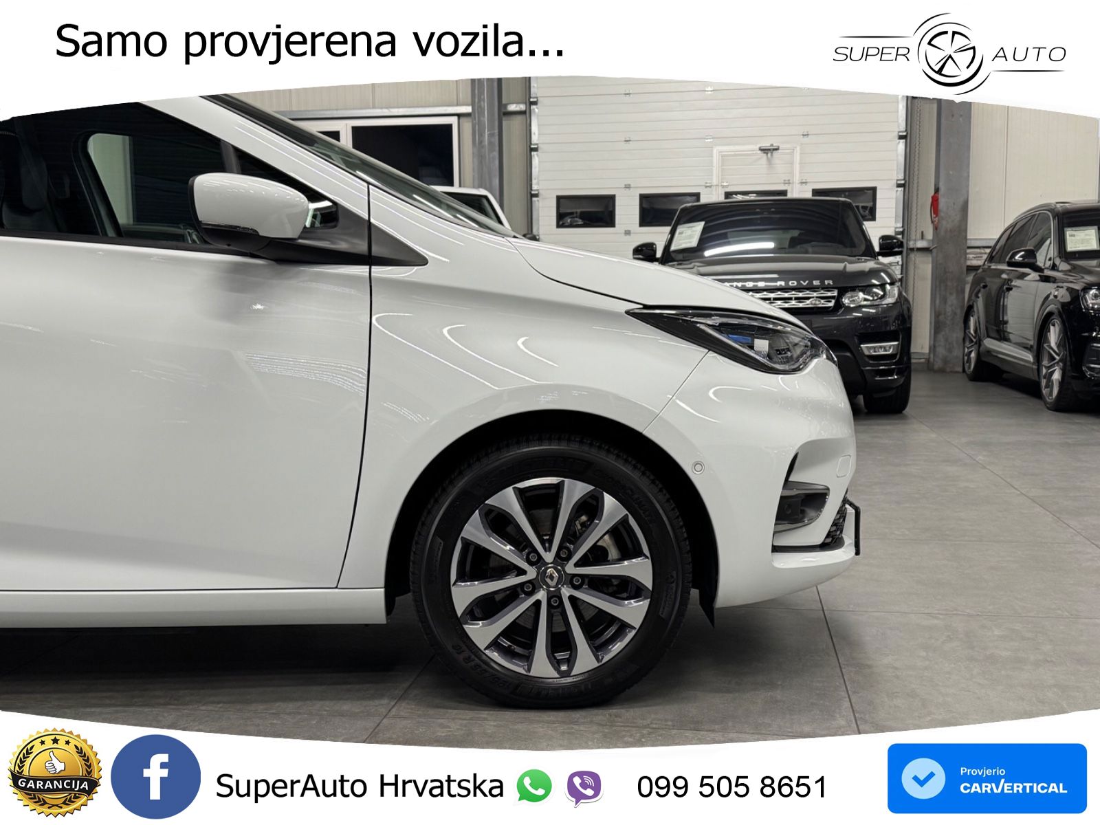 Renault Zoe 52 kWh (135 KS) Electric Techno