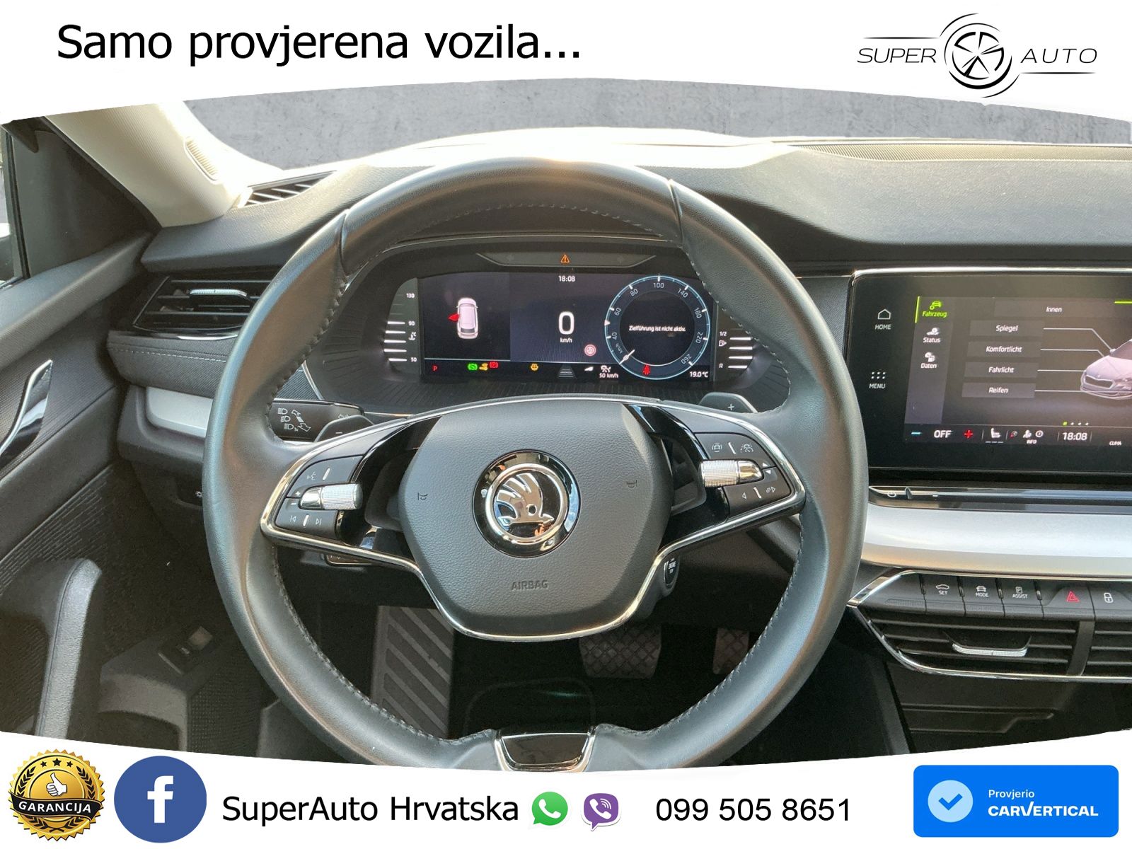 Škoda Octavia Combi 2.0 TDI (150 KS) DSG LED+GR SJED+ACC